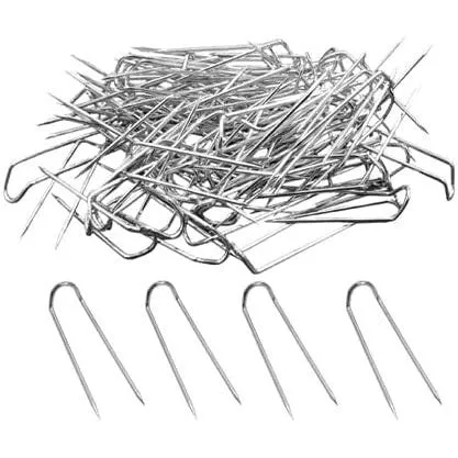 100-Pack U-Pins for Jewelry Display Pads