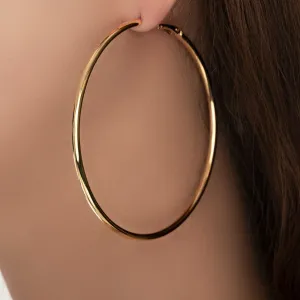 14K Chic Hoops