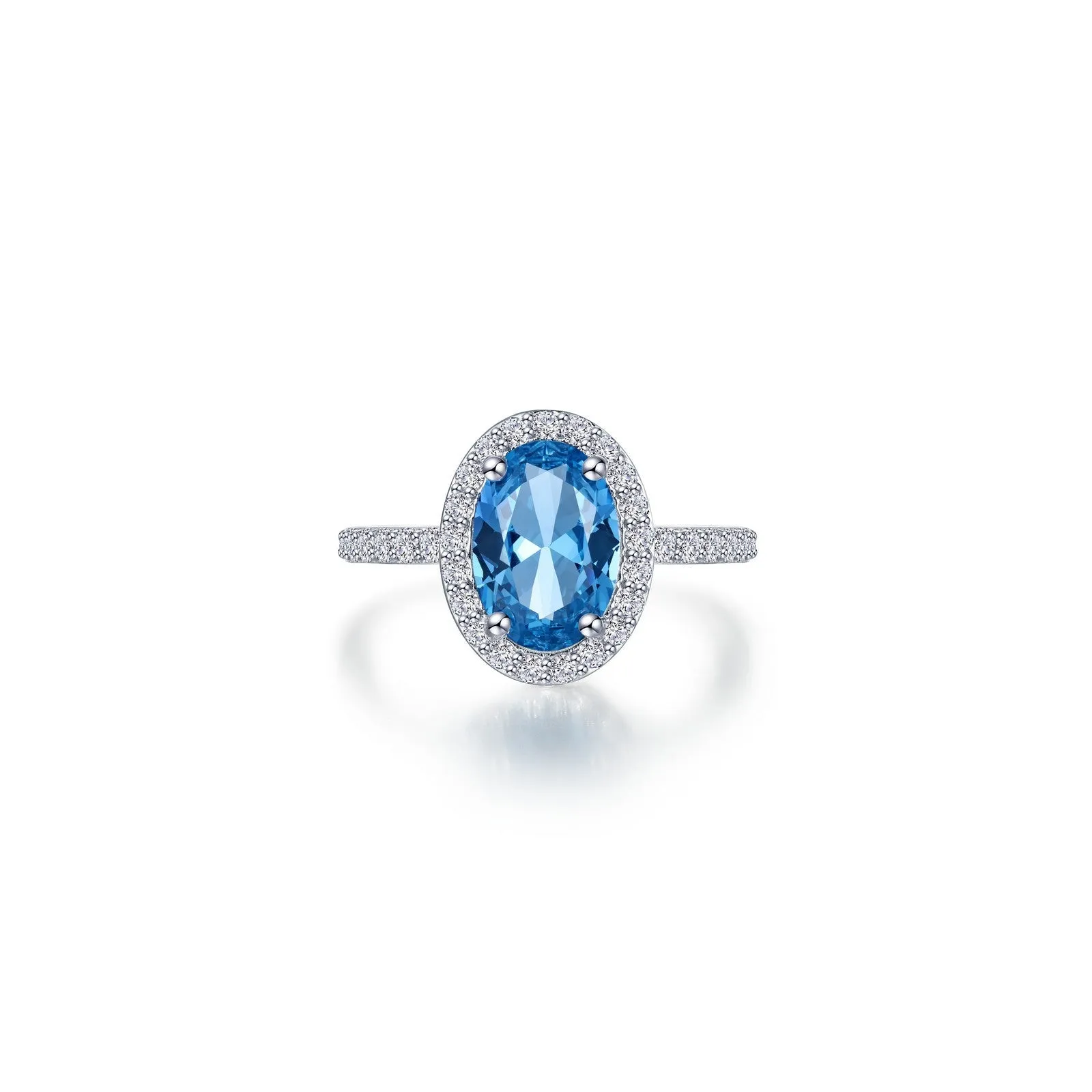 2.6 CTW Oval Halo Engagement Ring R0546AMP05