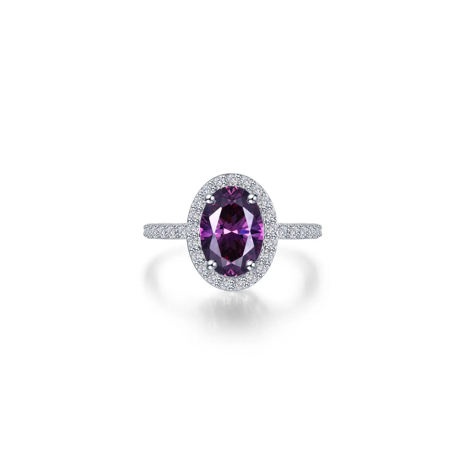2.6 CTW Oval Halo Engagement Ring R0546AMP05