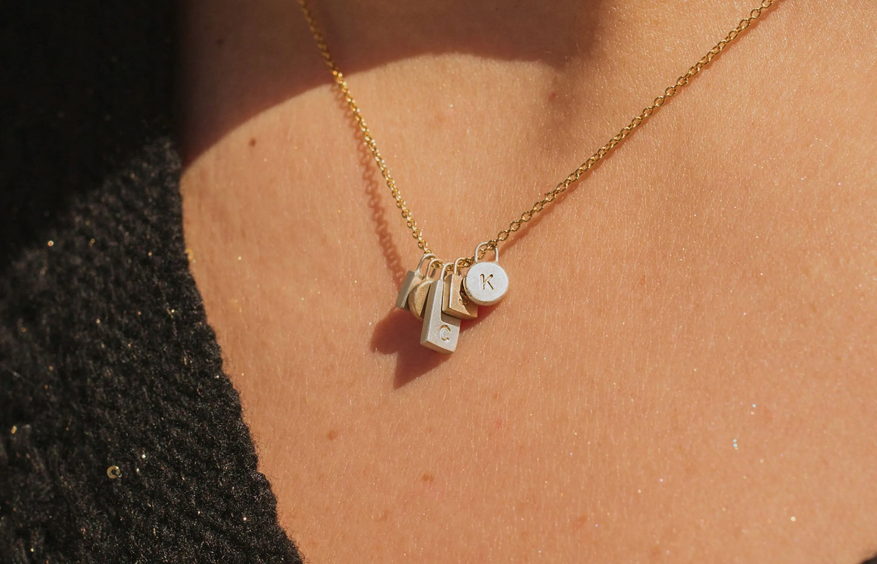 3-Charm Storybook Necklace (Customizable)