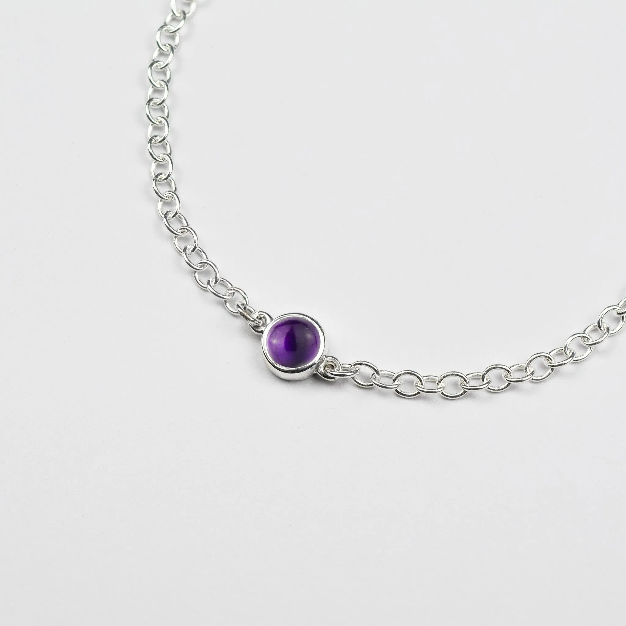 Amethyst Gemstone Bracelet