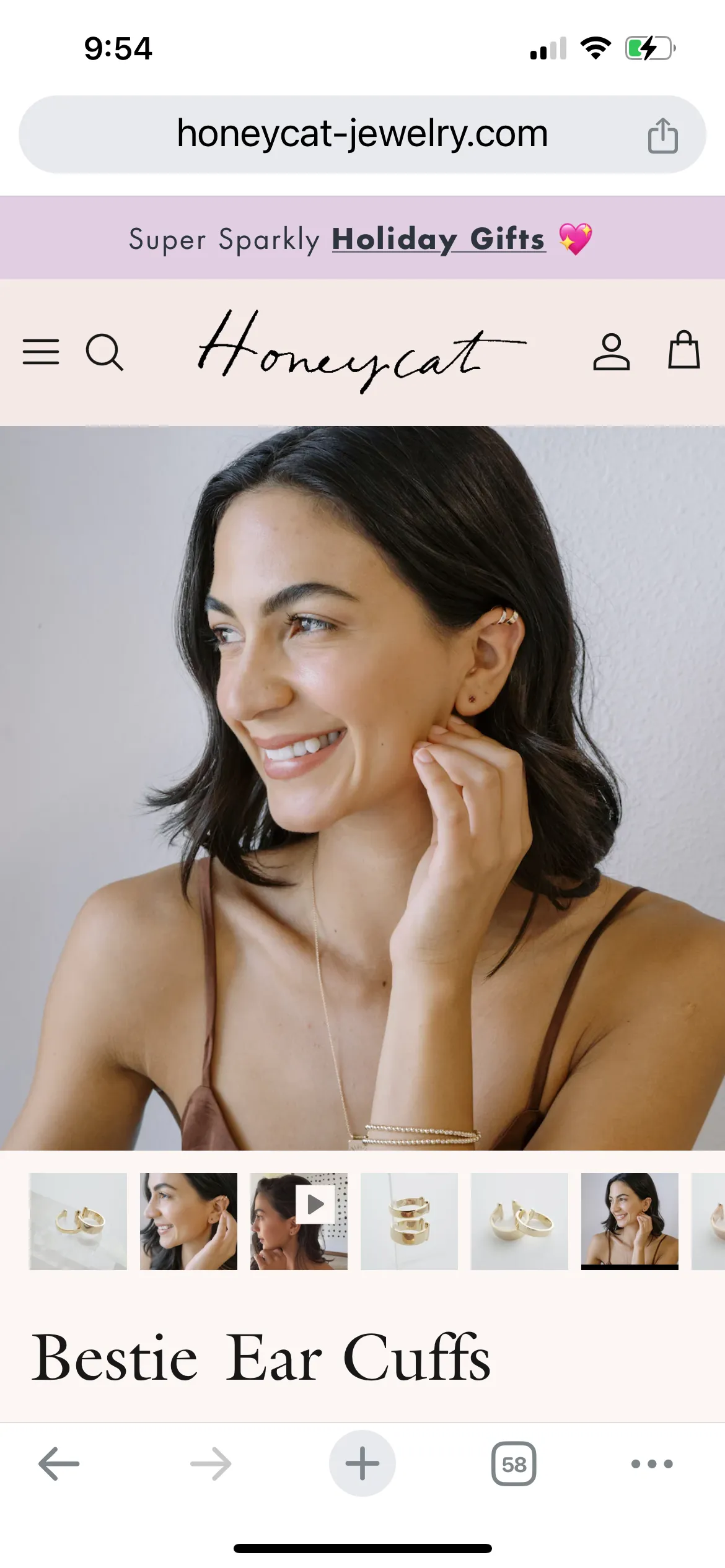 bestie ear cuffs