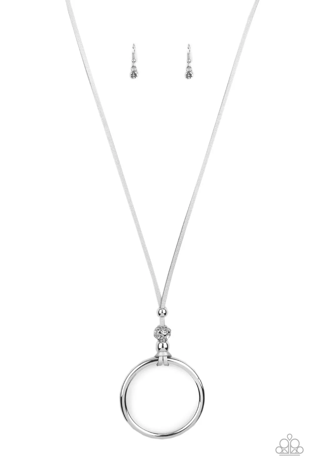 BLING Into Focus - Silver Neckace