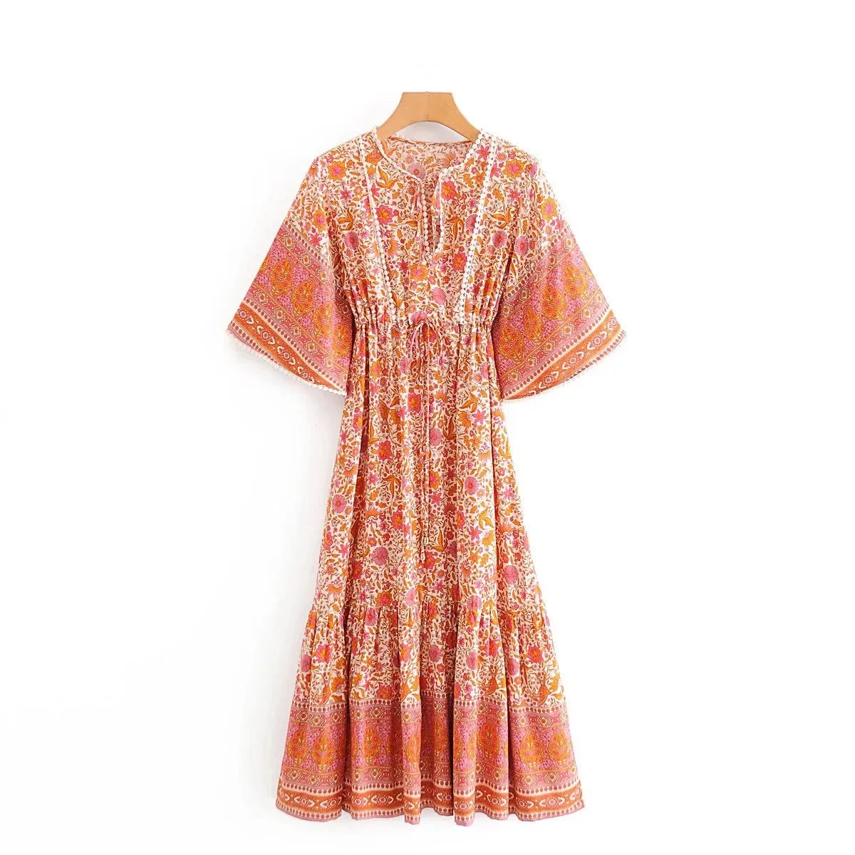 Bluebell Floral Print Maxi Dress