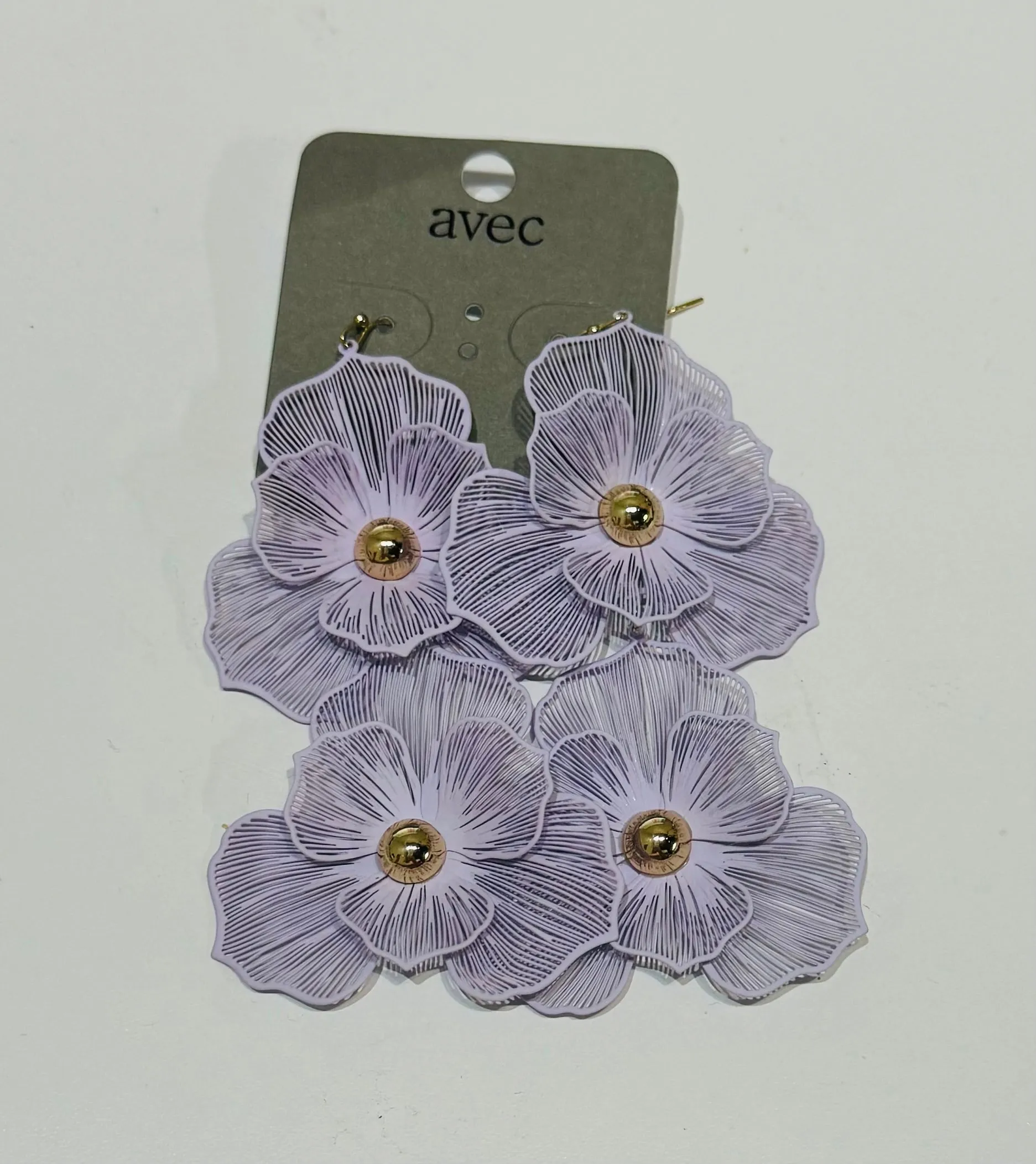 Bold Floral Earrings