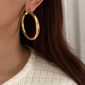 Bold Gold Hoops