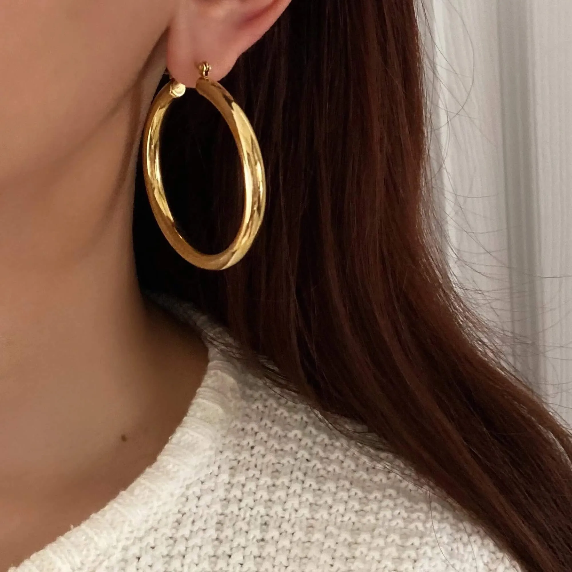 Bold Gold Hoops