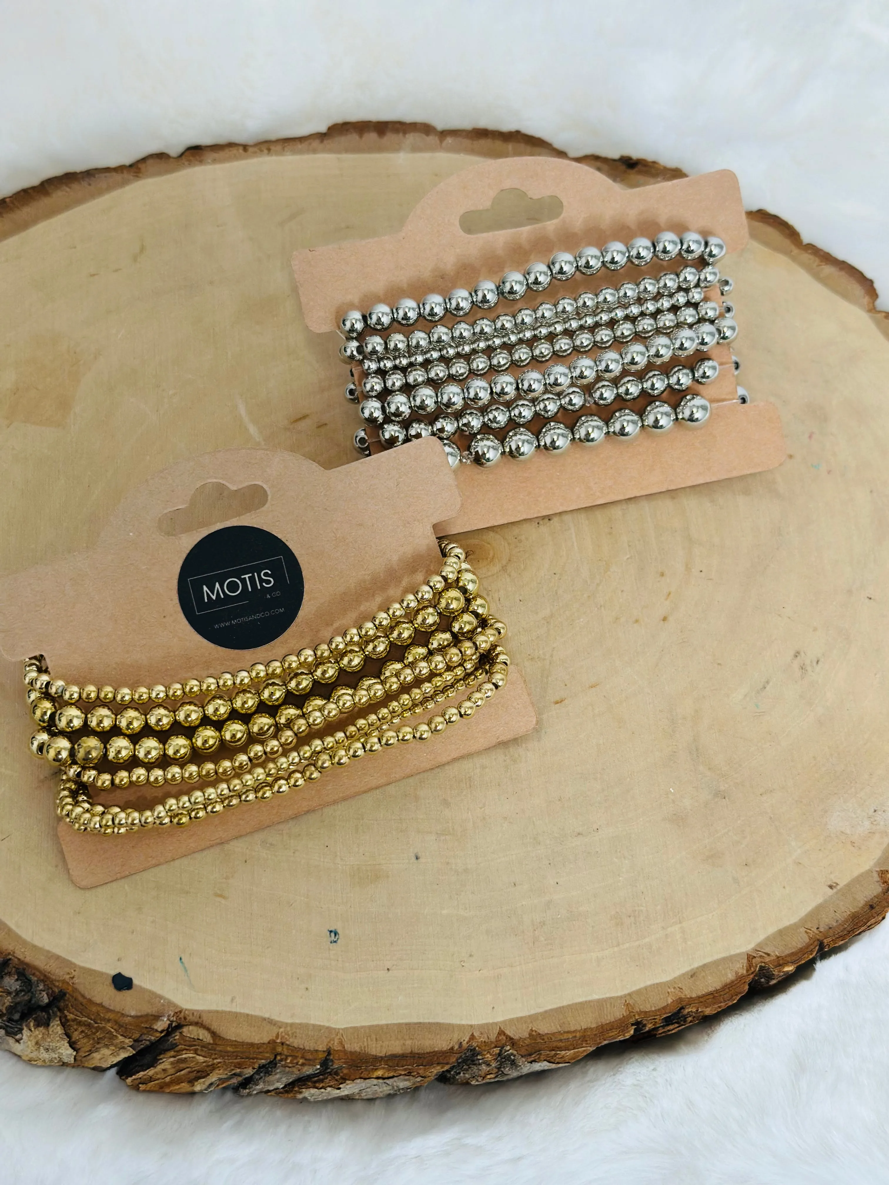 Bracelet Bar Stretch Stack Set