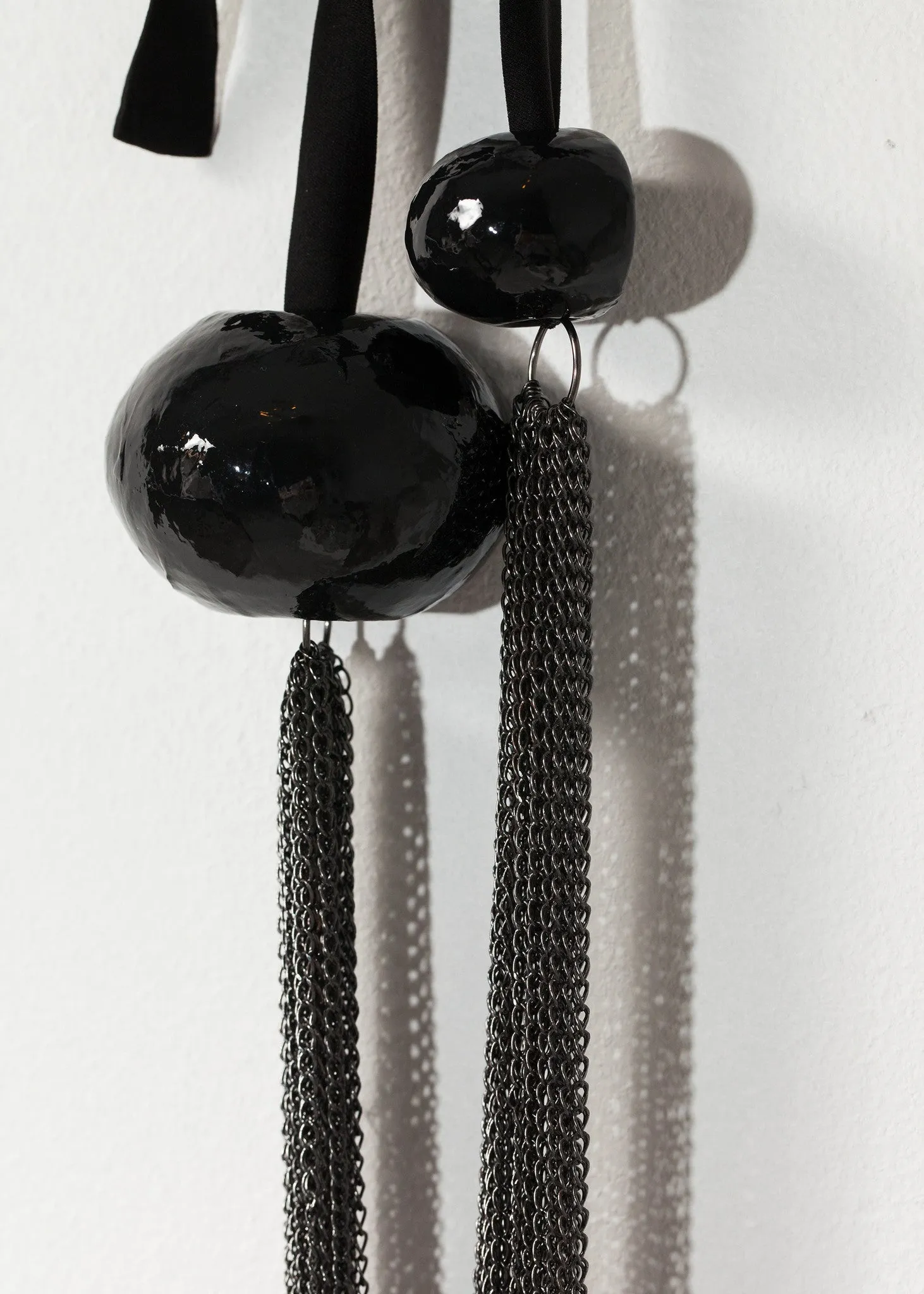 Cascade Necklace in Black - Fashionable Choice