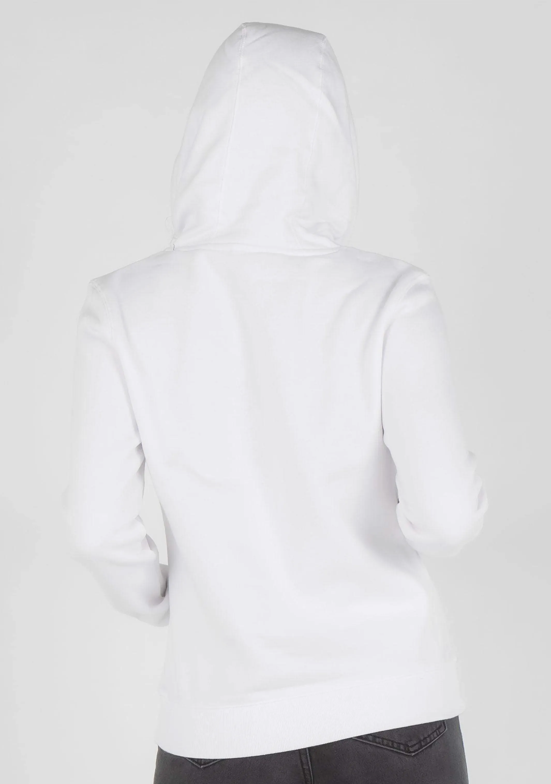 Champion Script Hoodie Womens White <br> CWG4N WIT
