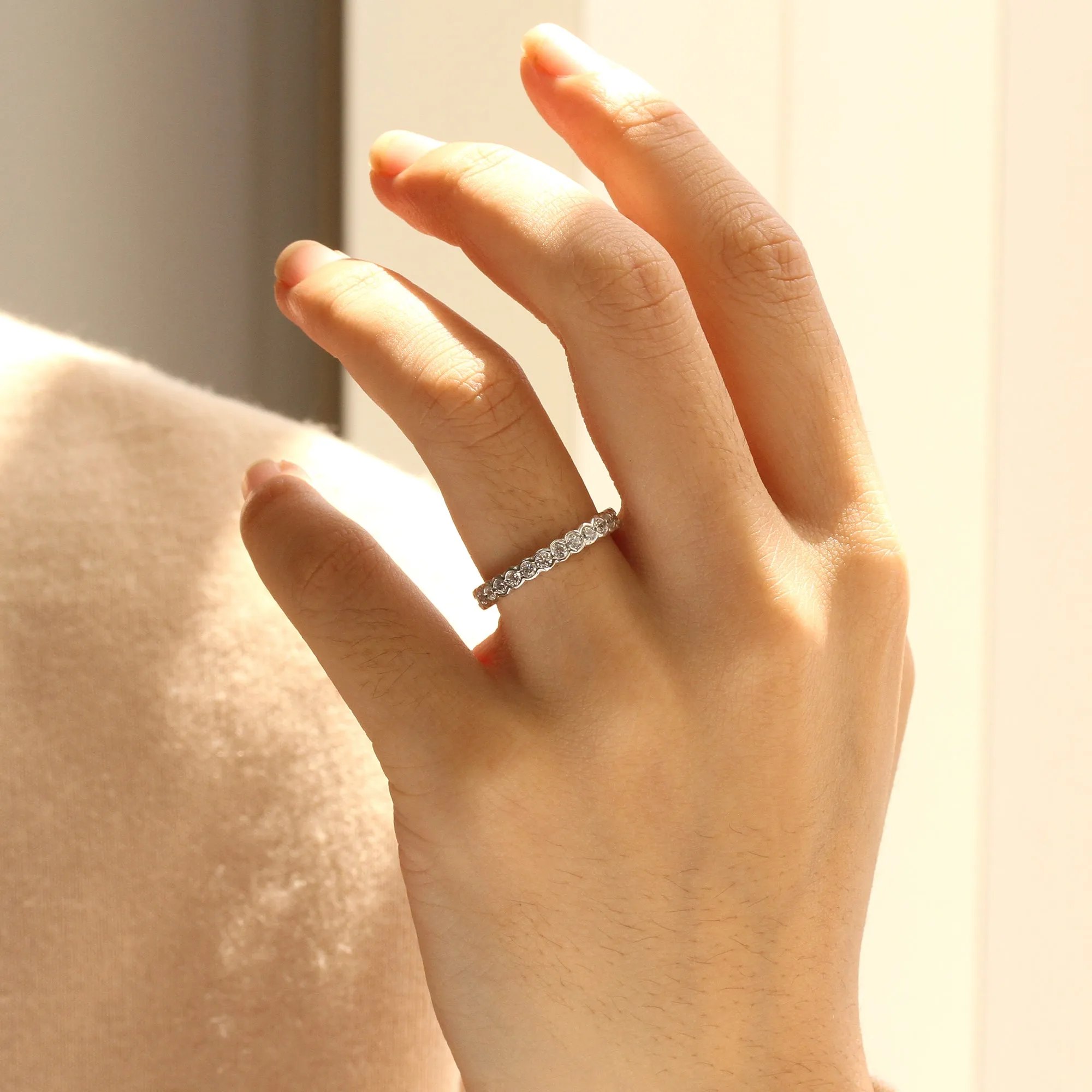 Chic Devotion Silken Eternity Ring