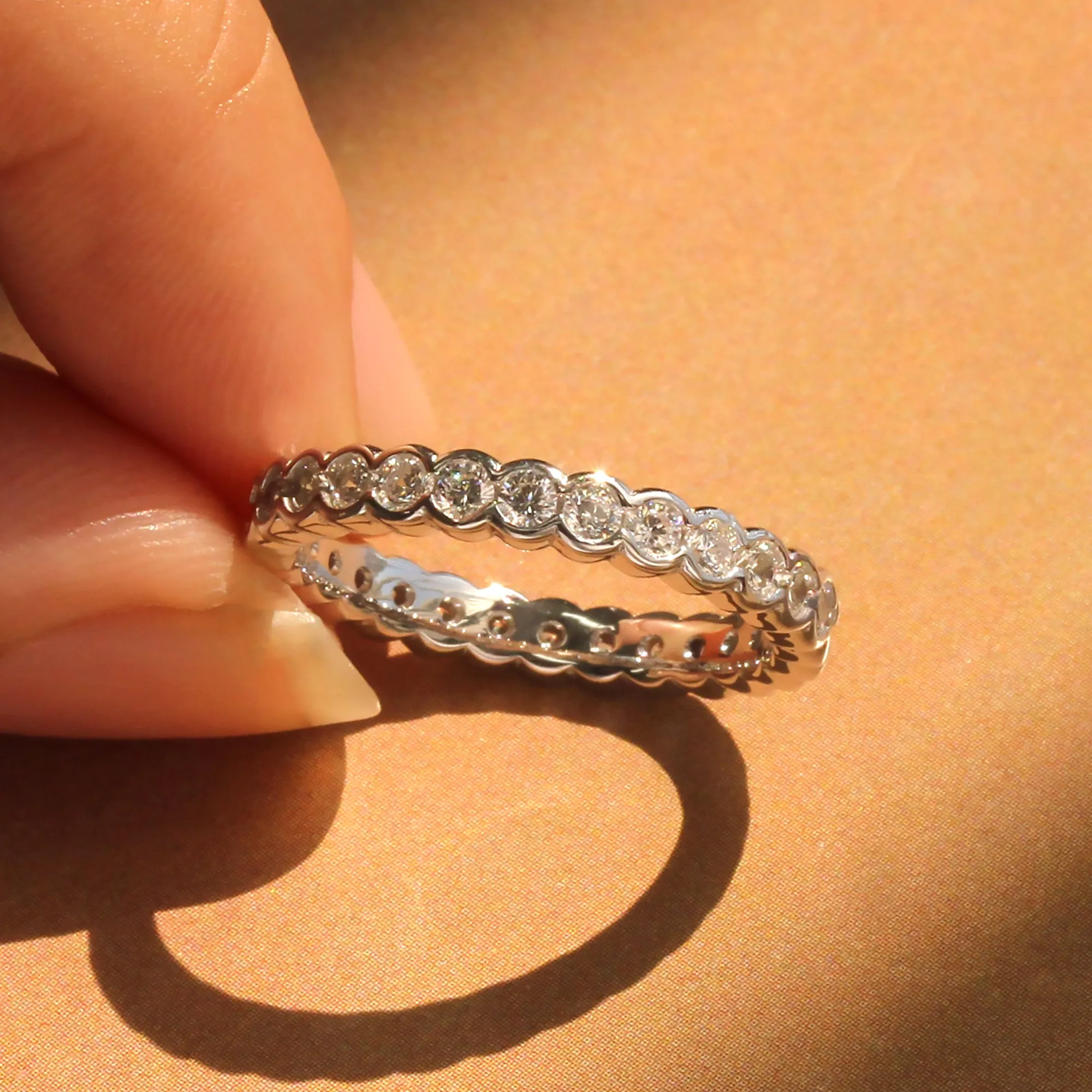 Chic Devotion Silken Eternity Ring