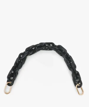 Clare V. Shortie Strap - Black Resin