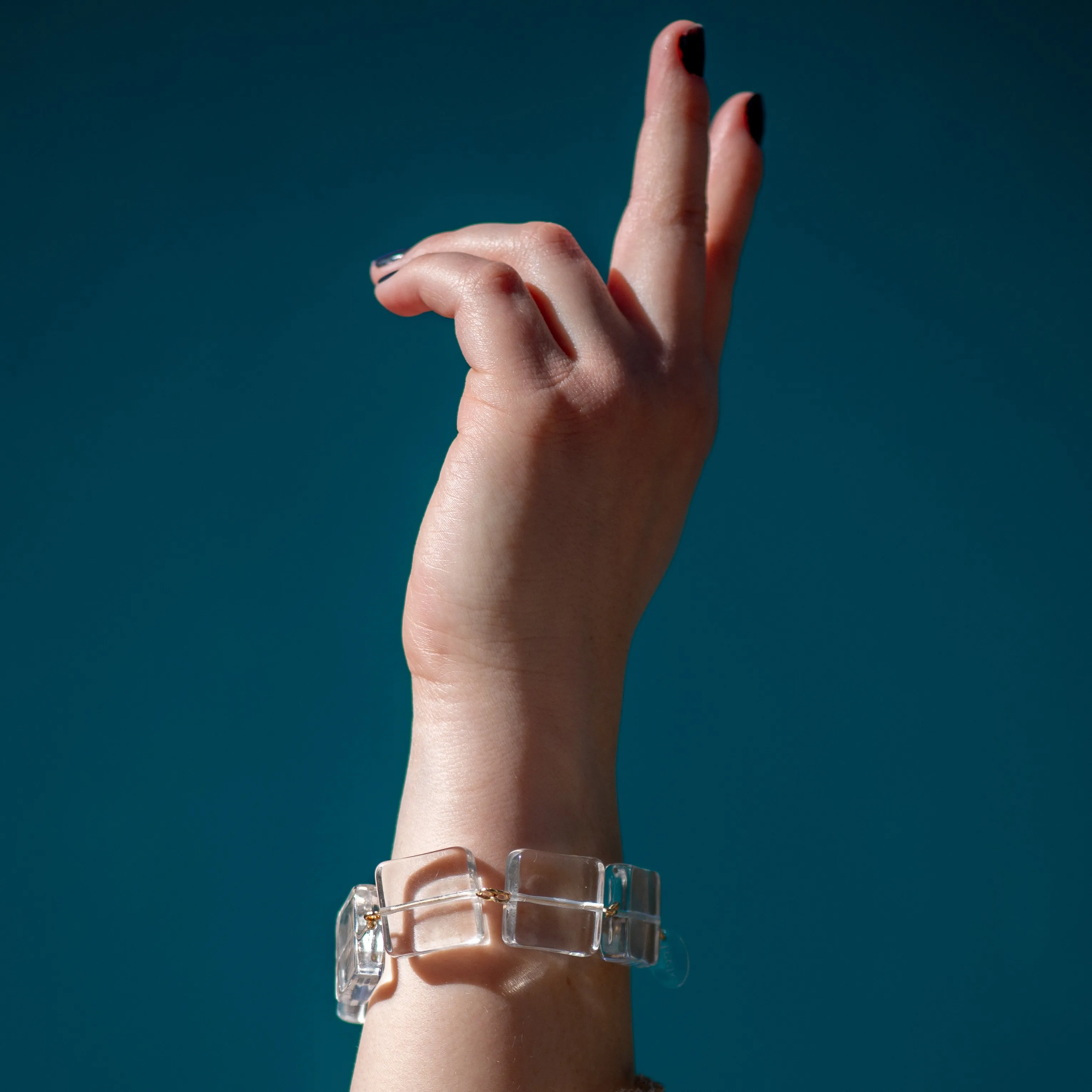 Clear Cubic Betsy Bracelet