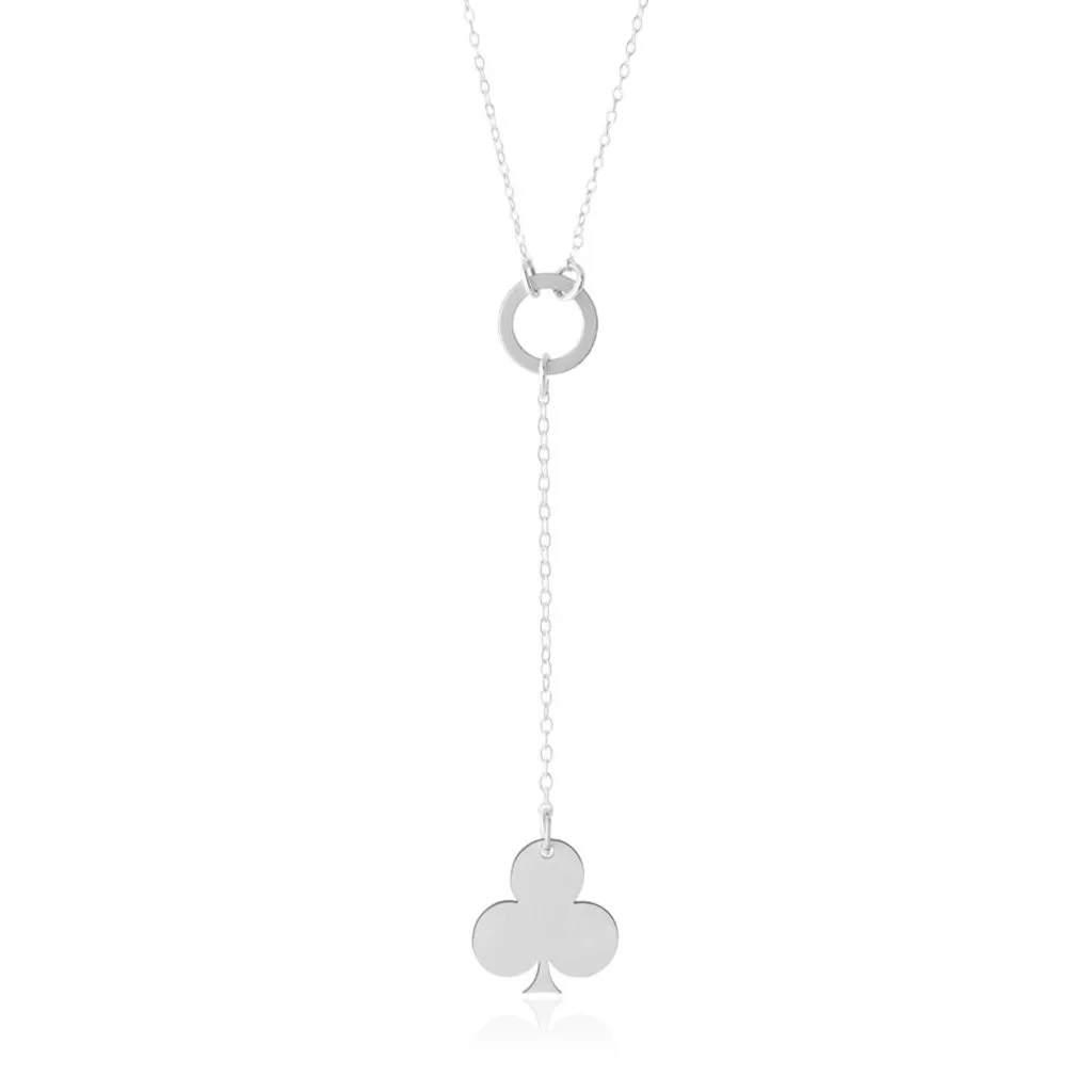Clover-Club Lariat Necklace - Vegas Series