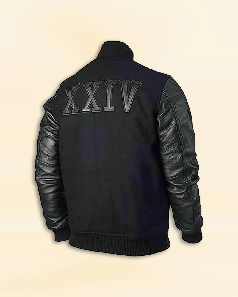 Creed Bomber Stylish Leather Jacket With Cowhide Leather Sleeves Worn by Michael B. Jordan | Michael B. Jordan Creed Bomber Stylish Leather Jacket