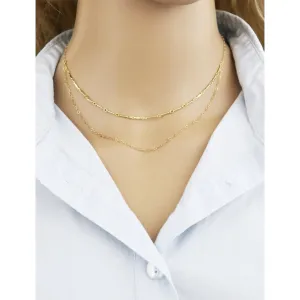 Darling Double-Layered Choker Necklace No. V