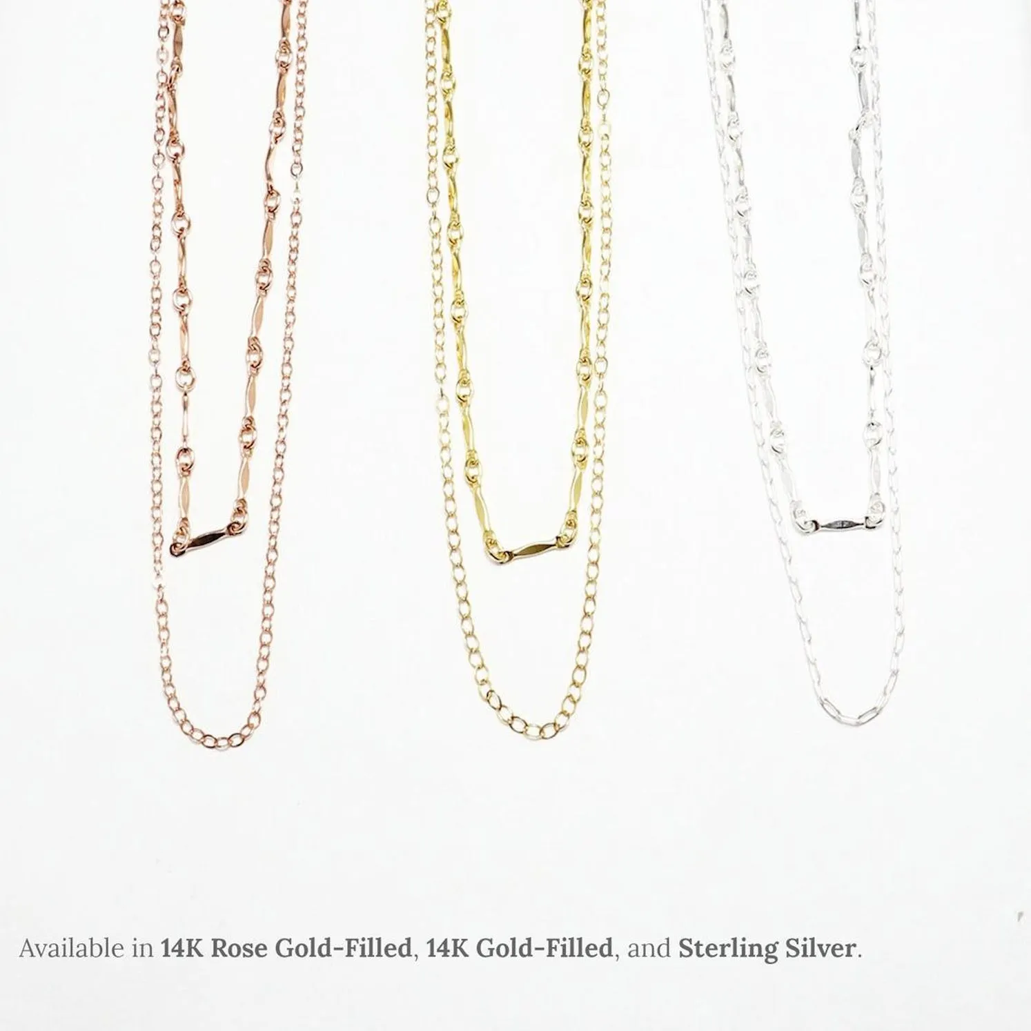 Darling Double-Layered Choker Necklace No. V