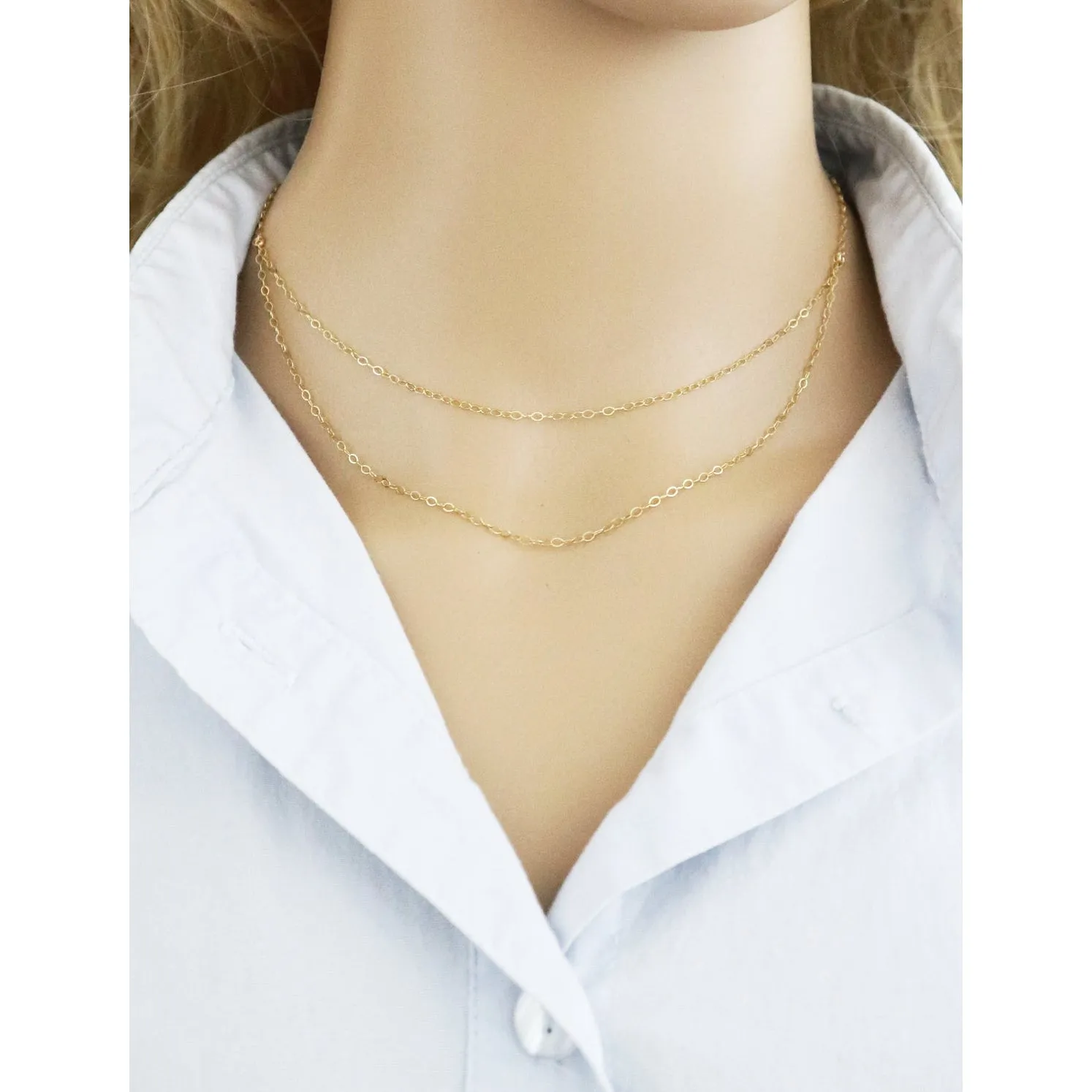 Darling Double-Layered Choker Necklace