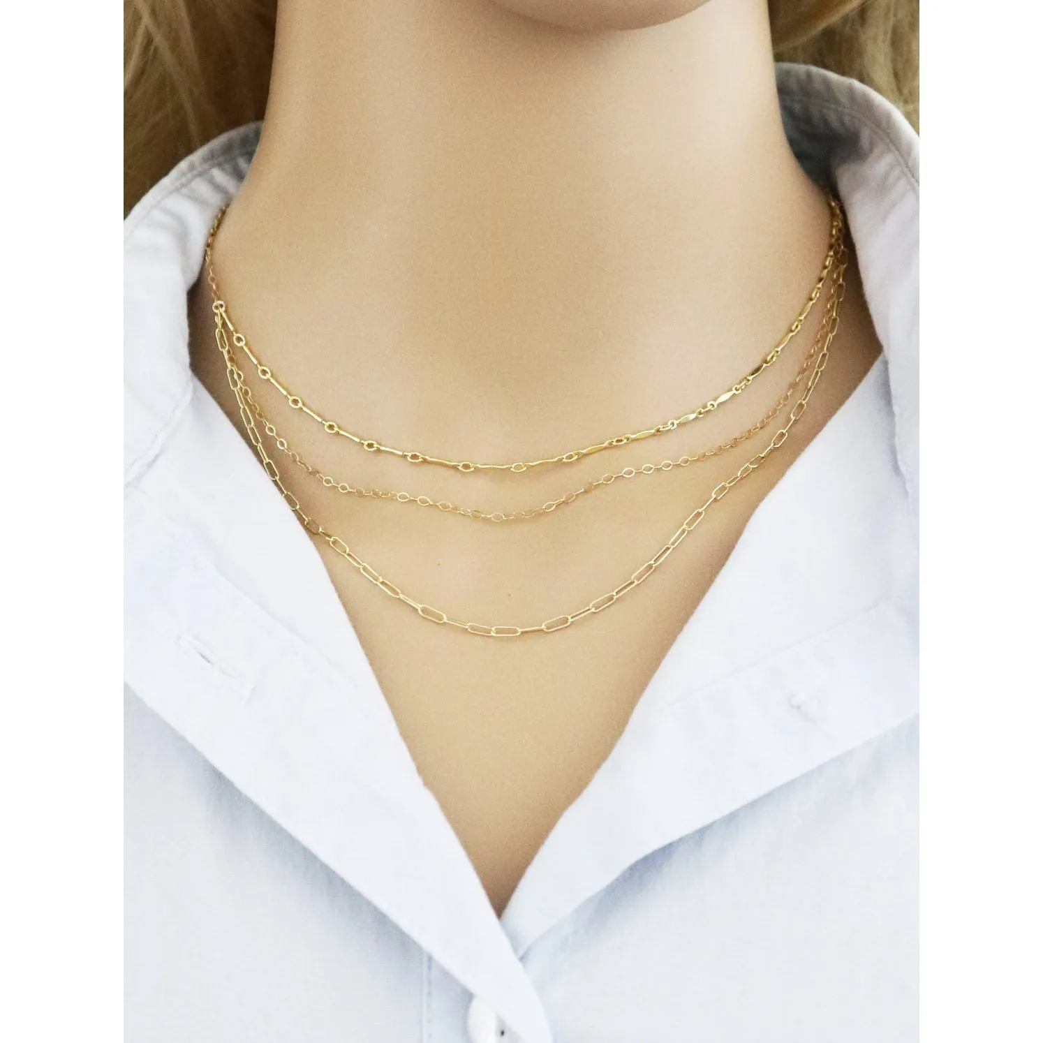 Darling Triple-Layered Necklace No. II