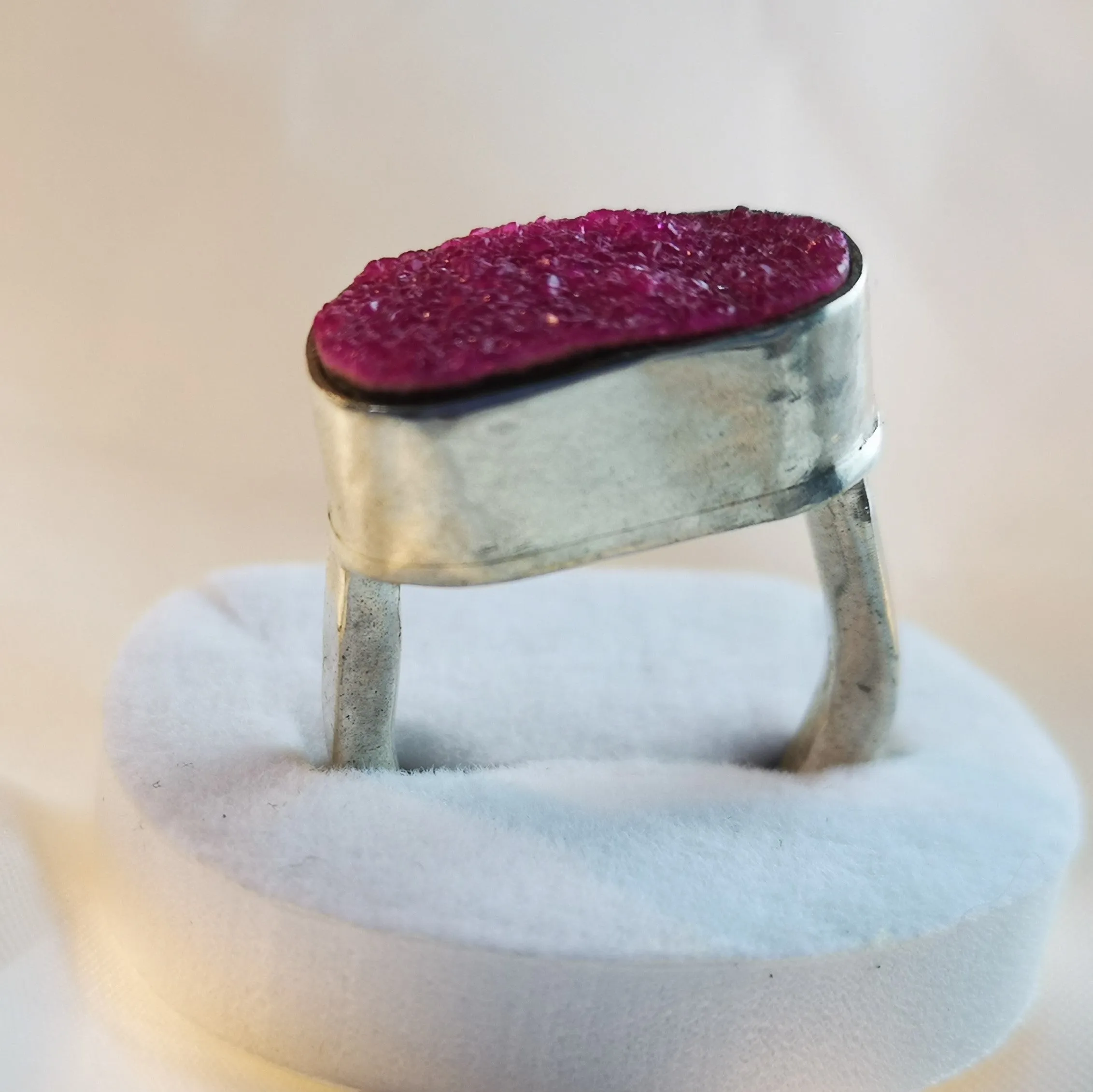 Druzy Agate Ring