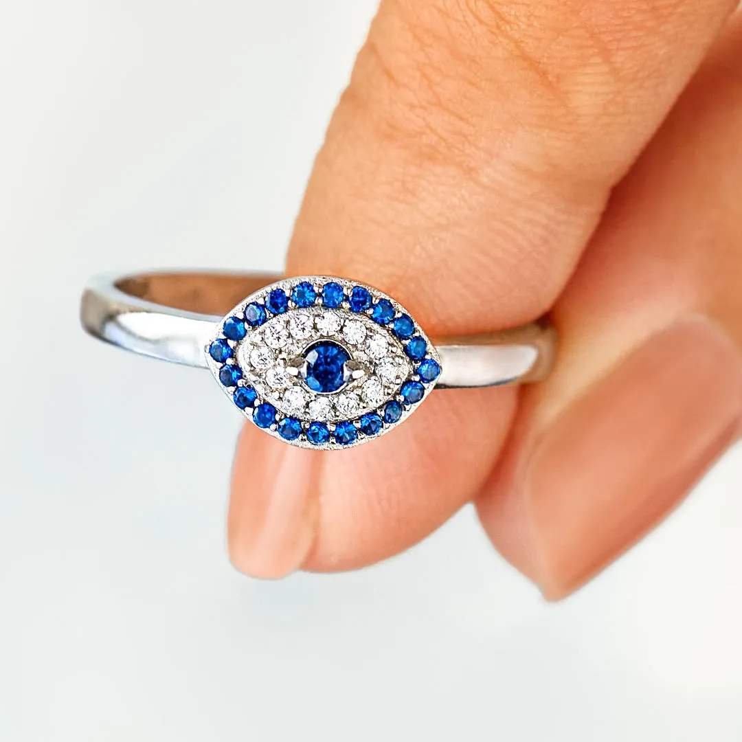 Evil Eye Protection Talisman Ring