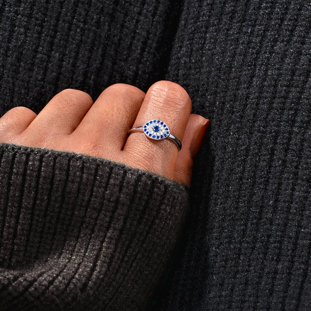Evil Eye Protection Talisman Ring