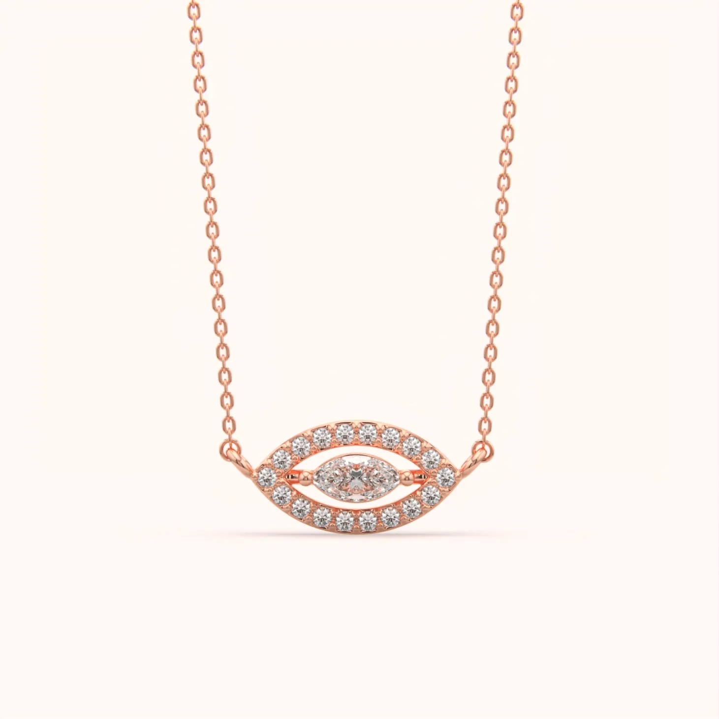 Eye-Catching Diamond Necklace