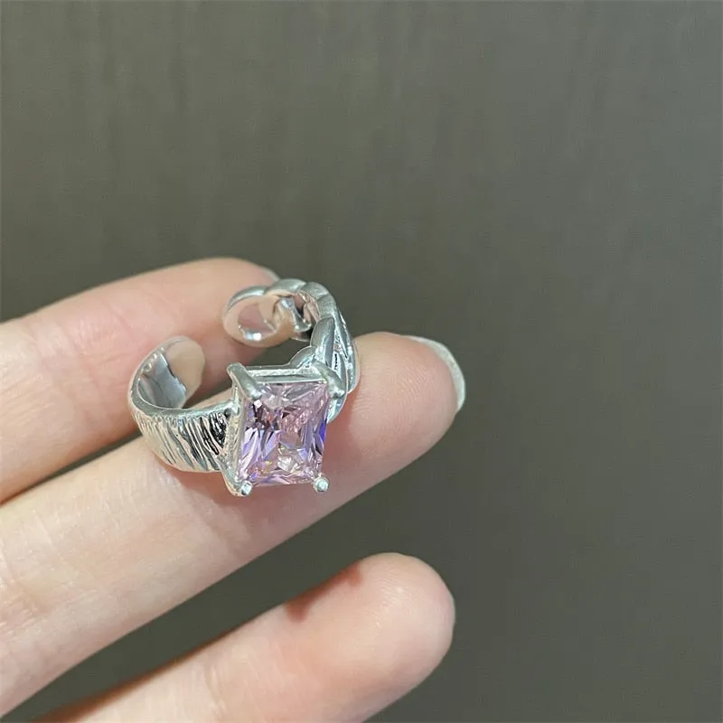 Fairycore Inspired Unique Charm Ring Collection