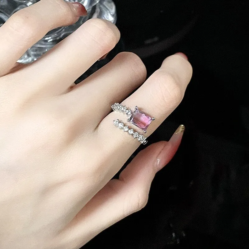 Fairycore Inspired Unique Charm Ring Collection