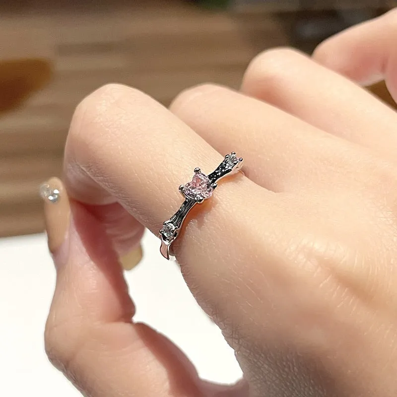Fairycore Inspired Unique Charm Ring Collection