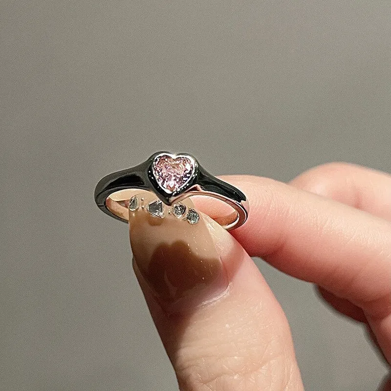 Fairycore Inspired Unique Charm Ring Collection