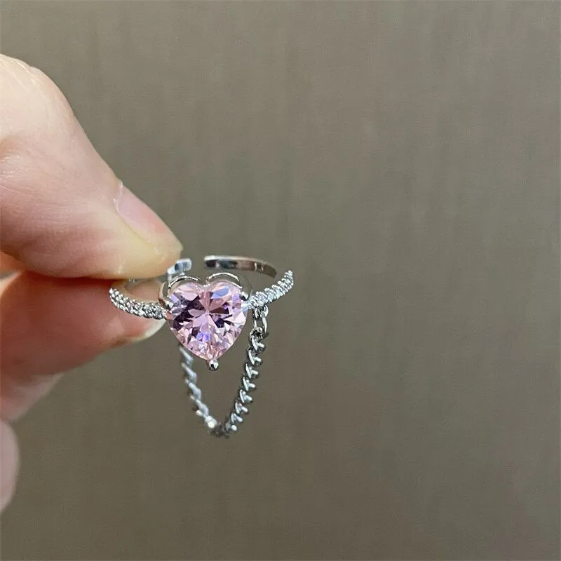 Fairycore Inspired Unique Charm Ring Collection