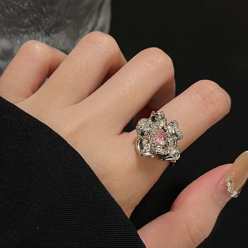 Fairycore Inspired Unique Charm Ring Collection