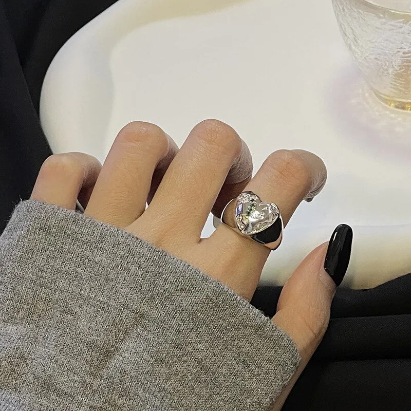 Fairycore Inspired Unique Charm Ring Collection