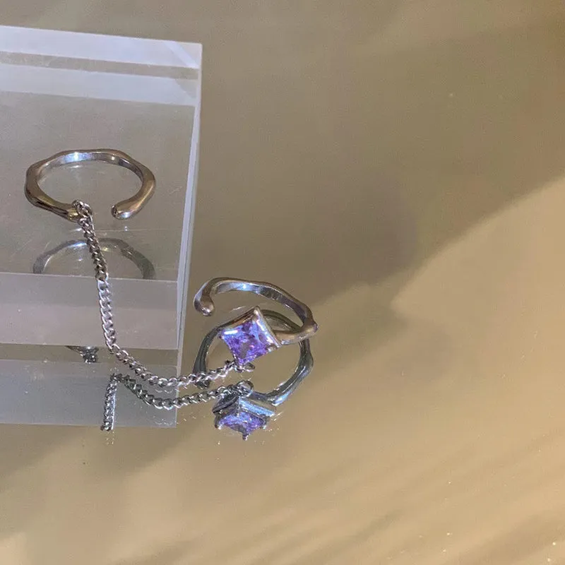 Fairycore Inspired Unique Charm Ring Collection
