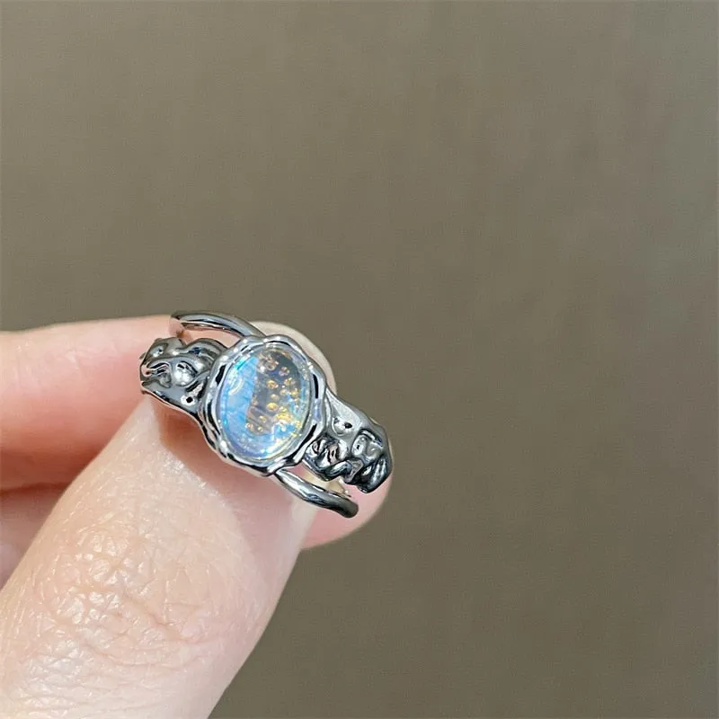 Fairycore Inspired Unique Charm Ring Collection