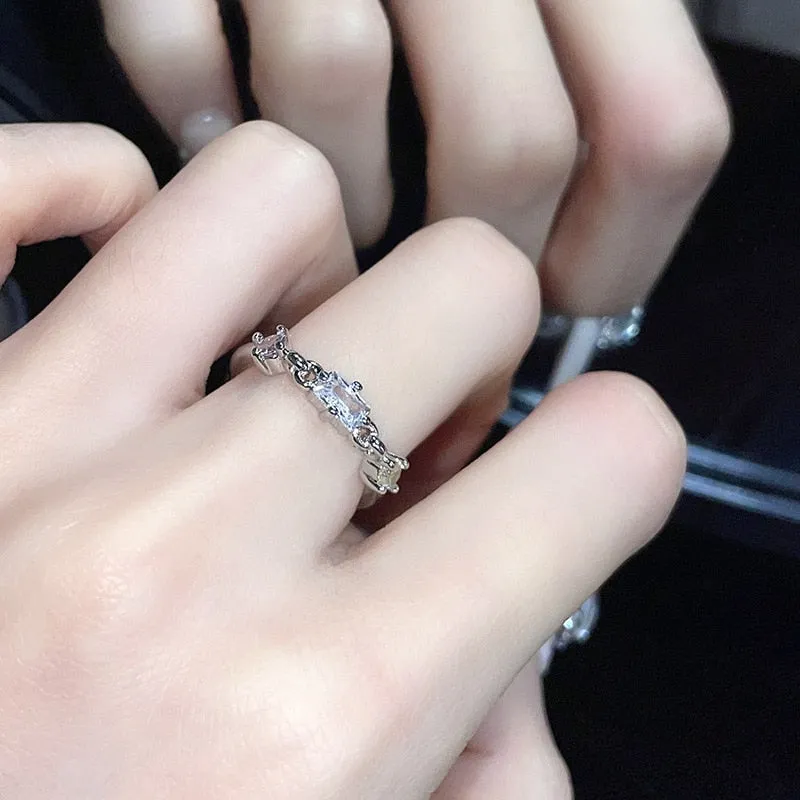 Fairycore Inspired Unique Charm Ring Collection