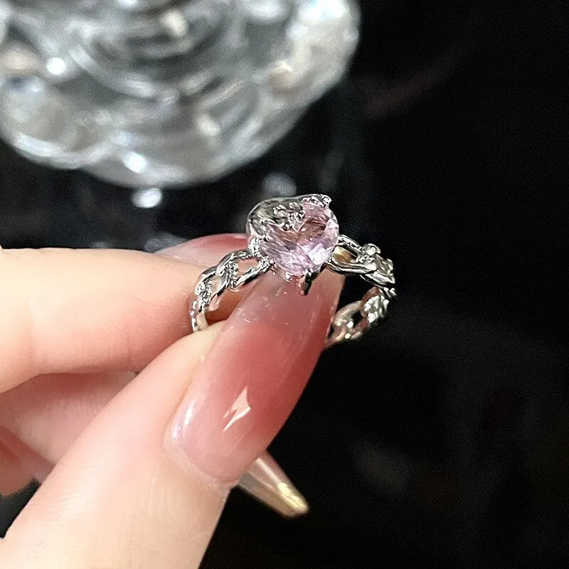 Fairycore Inspired Unique Charm Ring Collection