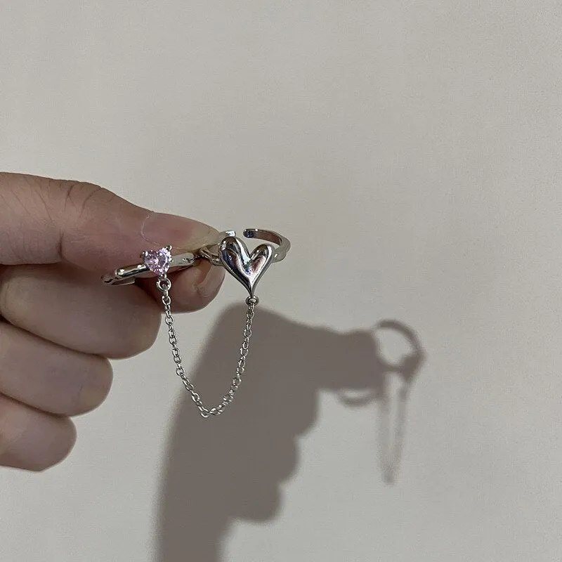 Fairycore Inspired Unique Charm Ring Collection