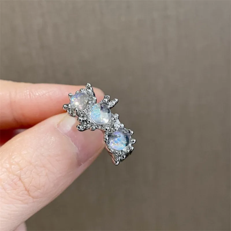 Fairycore Inspired Unique Charm Ring Collection