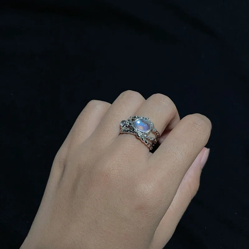Fairycore Inspired Unique Charm Ring Collection