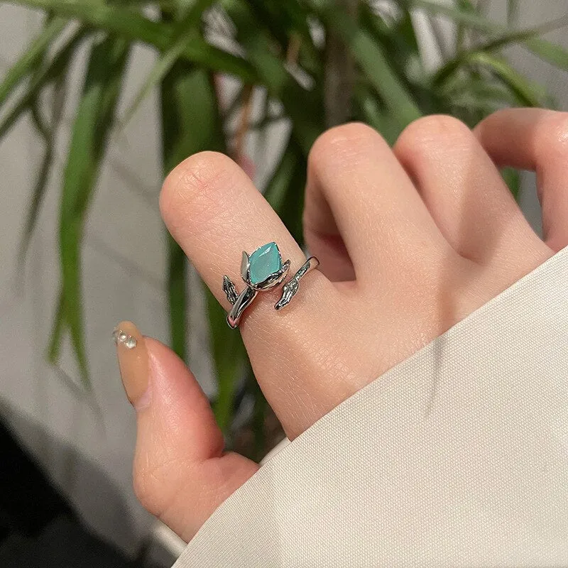 Fairycore Inspired Unique Charm Ring Collection