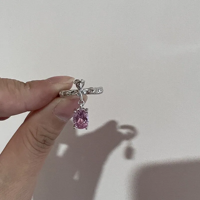 Fairycore Inspired Unique Charm Ring Collection