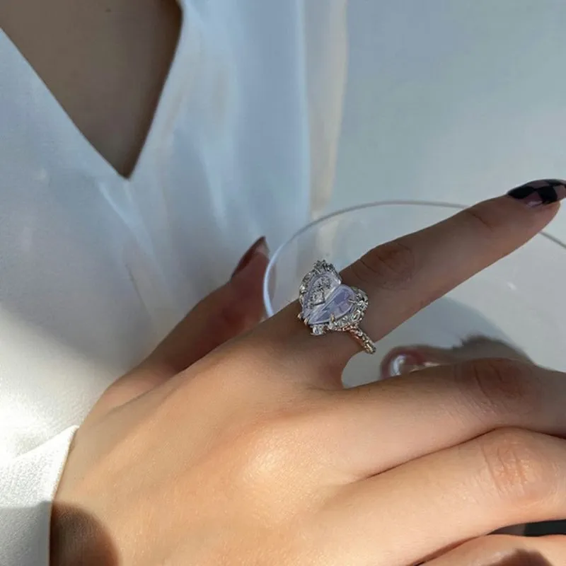Fairycore Inspired Unique Charm Ring Collection