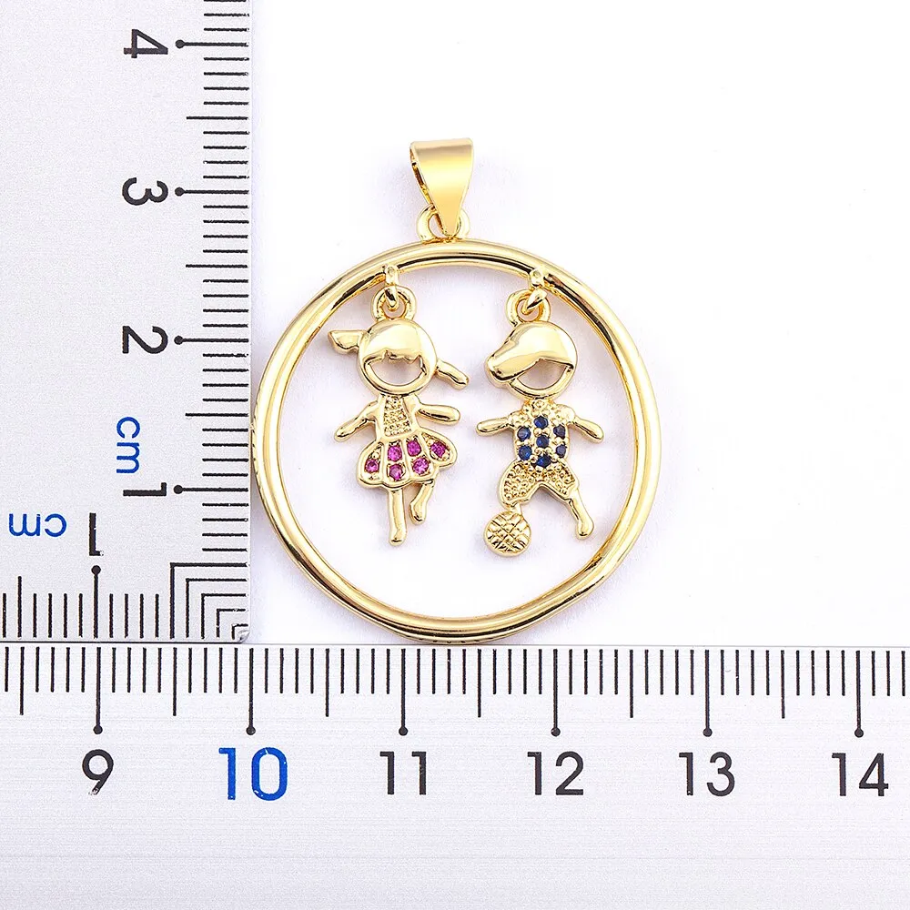 Fashionable And Lovely Boys And Girls Pendant Simple Personality Necklace