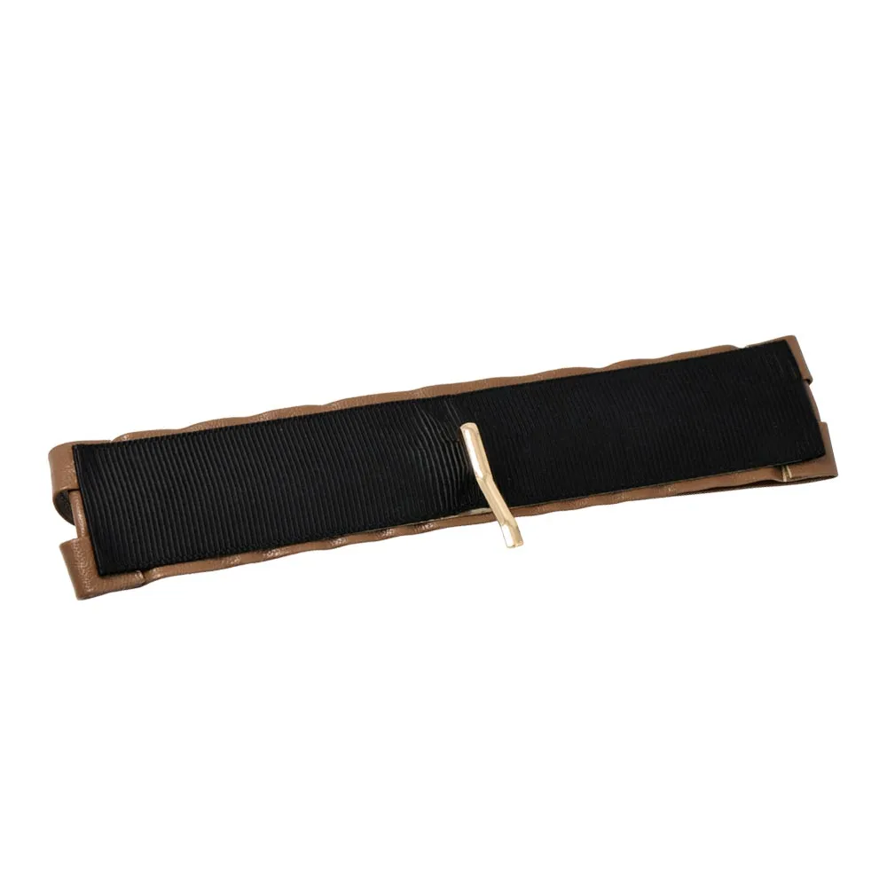 Faux Leather Roll Ponytail Cuff