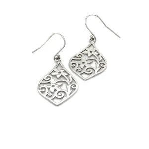 Floral Scene Earrings