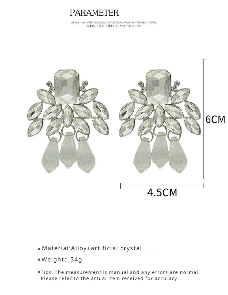 FN Irregular Pattern Minimalist Tassel Earrings LOJS118